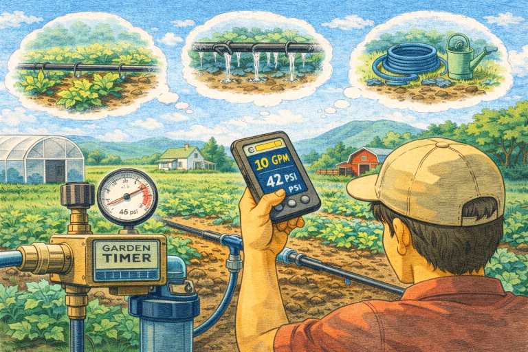 06 – Irrigation maraîchage : système simple et fiable (année 1)