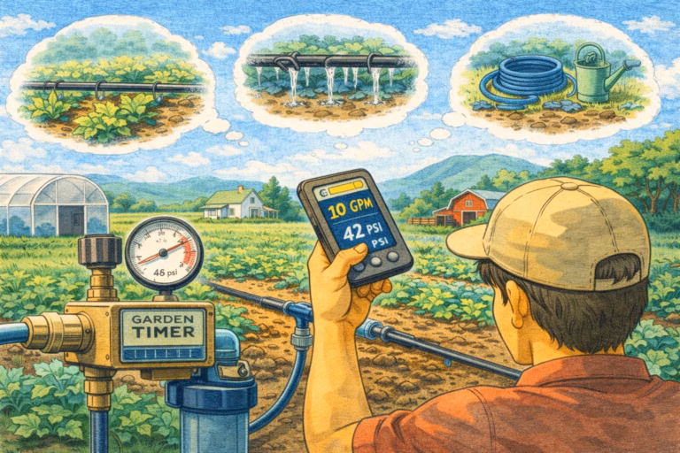 06 – Irrigation maraîchage : système simple et fiable (année 1)