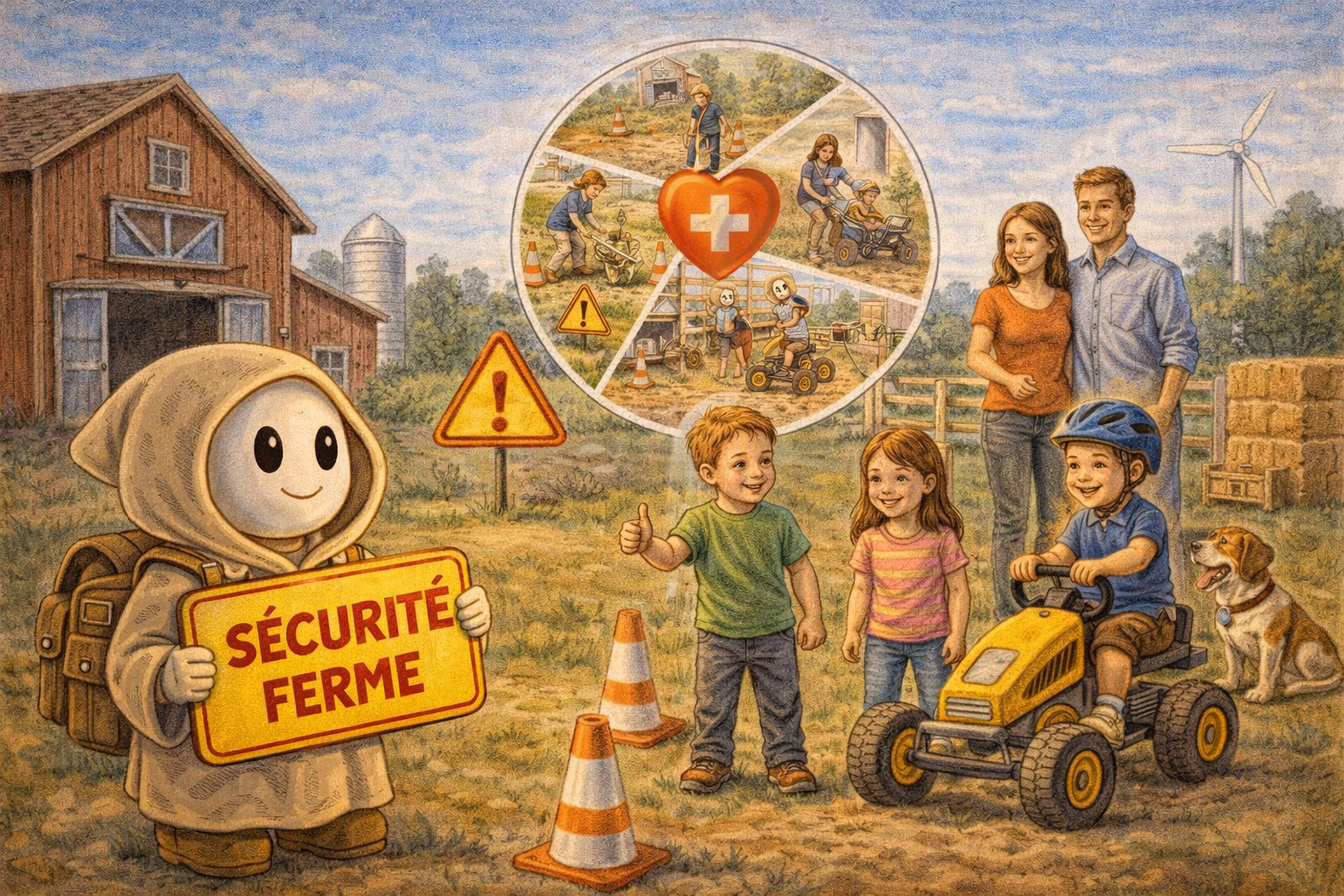 18 – Sécurité à la ferme : les enfants d’abord, pour revoir tout le reste